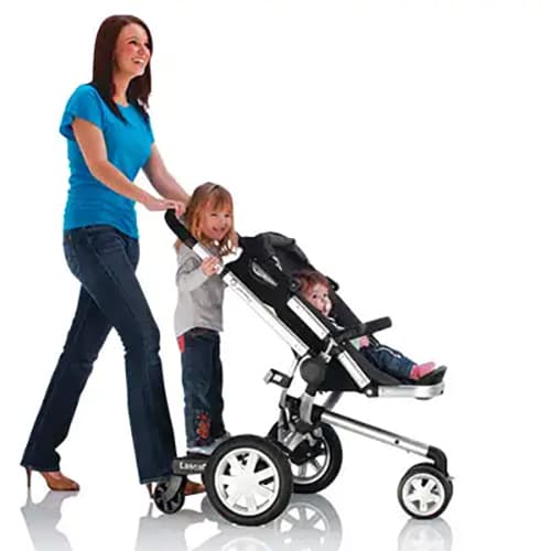Lascal Buggy Board Maxi, Blue - Universal and easy to attach! unisex  (bambini)