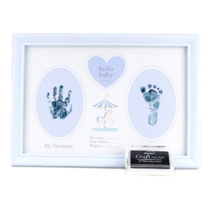Celebrations Hello Baby Handprint Frame "Baby Boy"