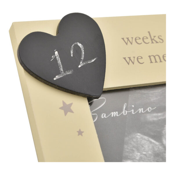 Bambino Countdown Scan Frame - Mummy and Daddy