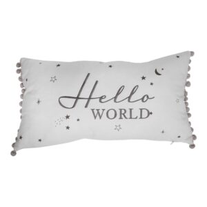 Bambino Linen Cushion Hello World
