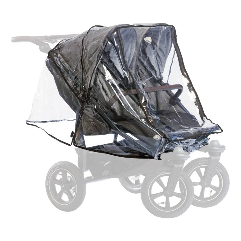MGQFY Double Stroller Rain Cover,Universal Baby Twins Stroller Rain
