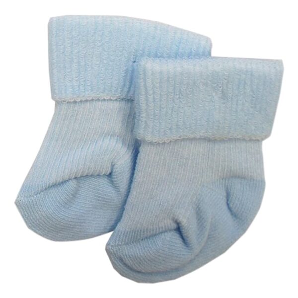 Nursery Time Baby Roll Over Socks - Sky