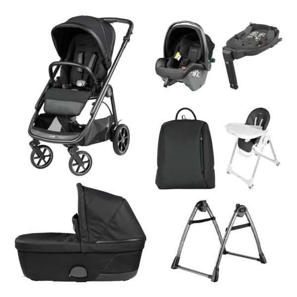 Peg Perego Veloce Lounge Modular Elite Bundle - Licorice