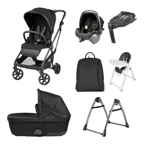 Peg Perego Vivace Lounge Modular Elite Bundle - Licorice