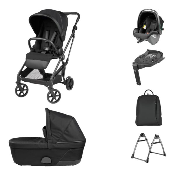 Peg Perego Vivace Lounge Modular Deluxe Bundle - Licorice