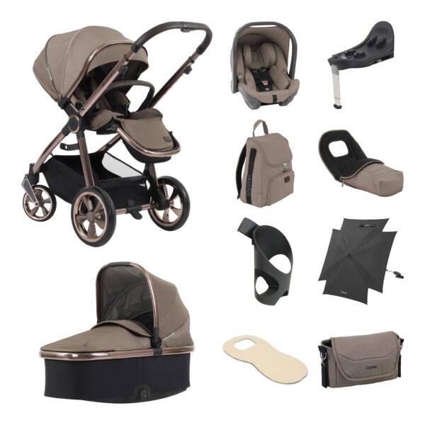 Oyster 3 Travel System Ultimate Bundle - Mink