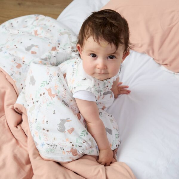 Purflo Toddler Duvet Cover and Pillowcase Set – Storybook Nutmeg