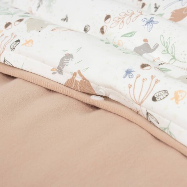 Purflo Toddler Duvet Cover and Pillowcase Set – Storybook Nutmeg