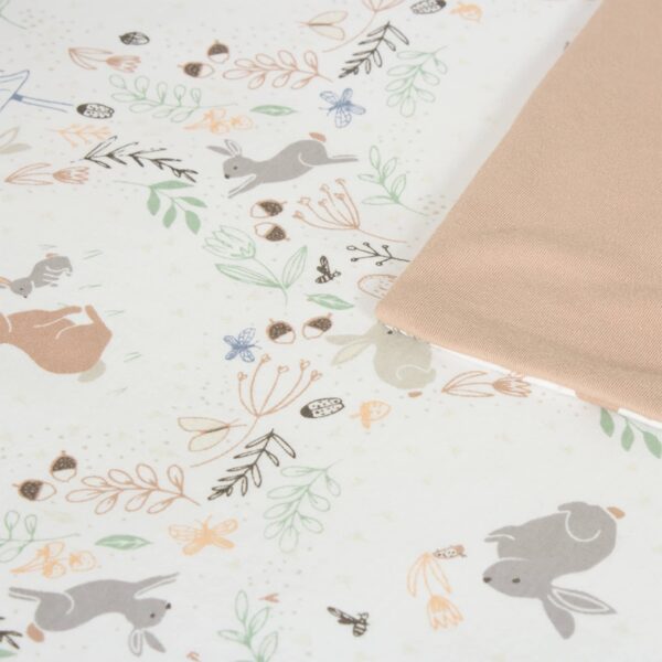 Purflo Toddler Duvet Cover and Pillowcase Set – Storybook Nutmeg