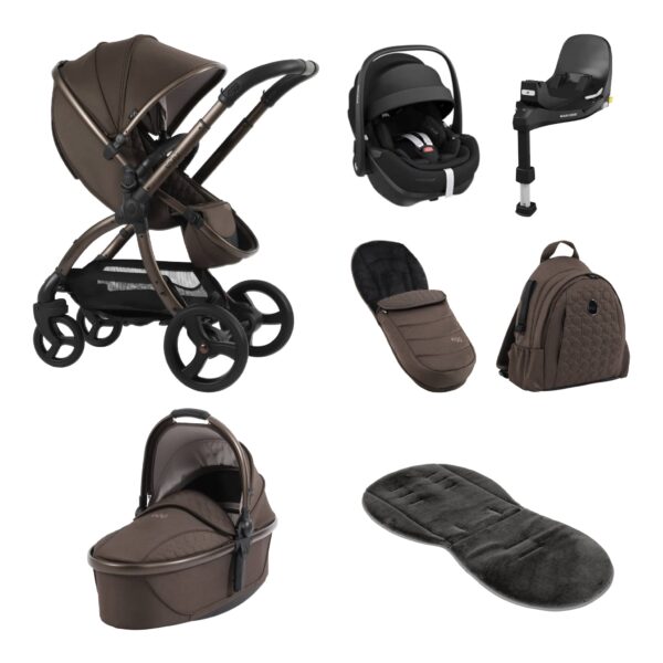 Egg3 Luxury Travel System – Maxi Cosi Pebble 360 Pro Car Seat