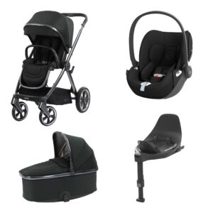 Oyster 4 Travel System Essential Bundle - Cybex Cloud T i-Size Car Seat