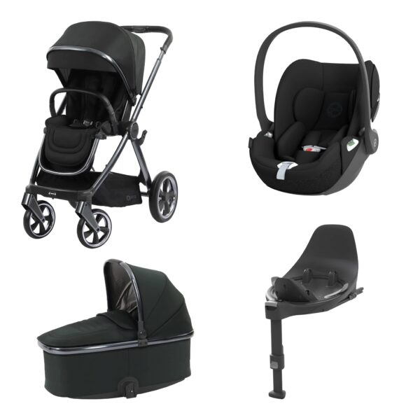 Oyster 4 Travel System Essential Bundle - Cybex Cloud T i-Size Car Seat