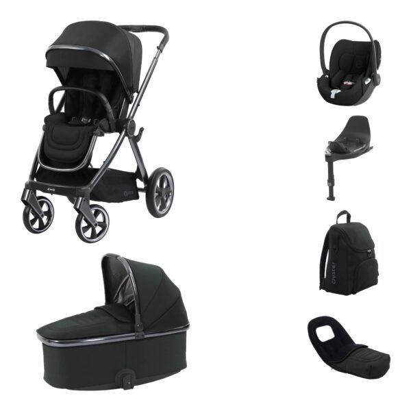 Oyster 4 Travel System Luxury Bundle – Cybex Cloud T i-Size Car Seat