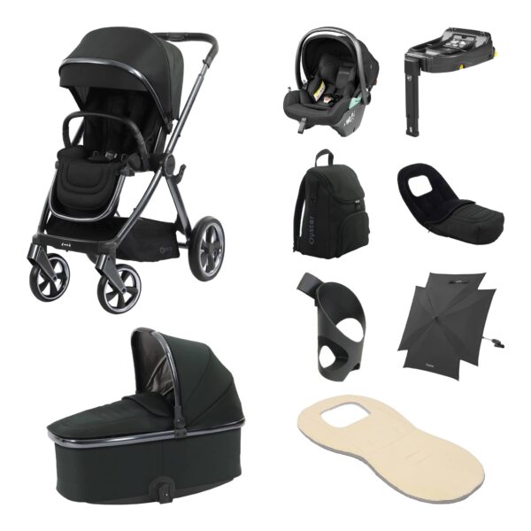 Oyster 4 Travel System Ultimate Bundle – Peg Perego Primo Viaggio Lounge Car Seat