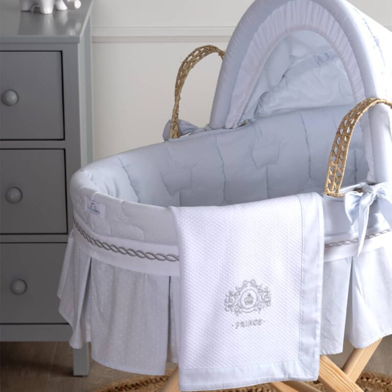 Funnababy Prince Moses Basket with Textiles