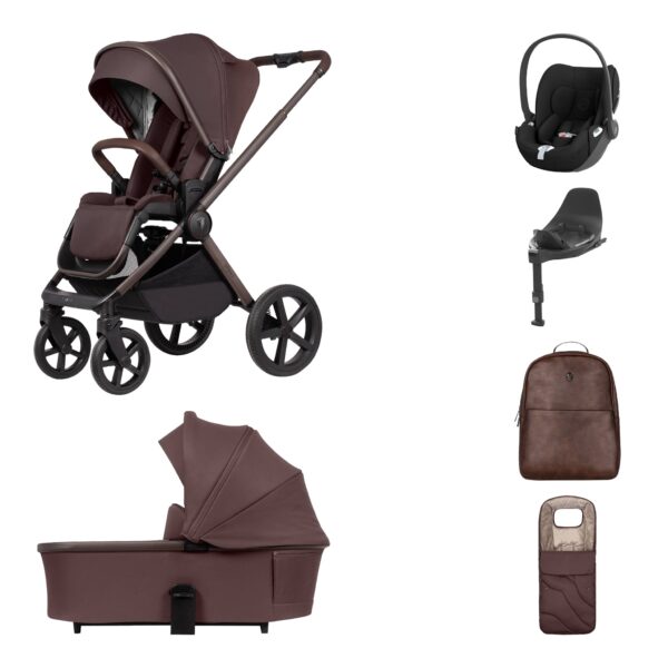 Venicci Tinum Upline 2 Travel System - Cybex Cloud T i-Size Car Seat