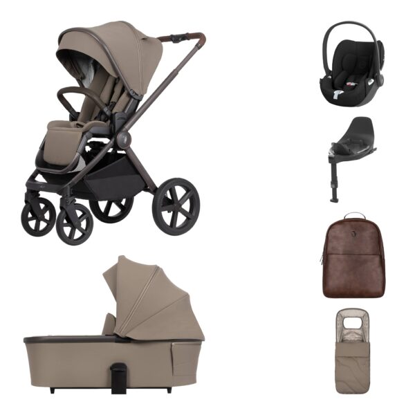 Venicci Tinum Upline 2 Travel System - Cybex Cloud T i-Size Car Seat