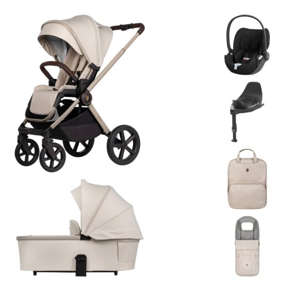Venicci Tinum Upline 2 Travel System - Cybex Cloud T i-Size Car Seat