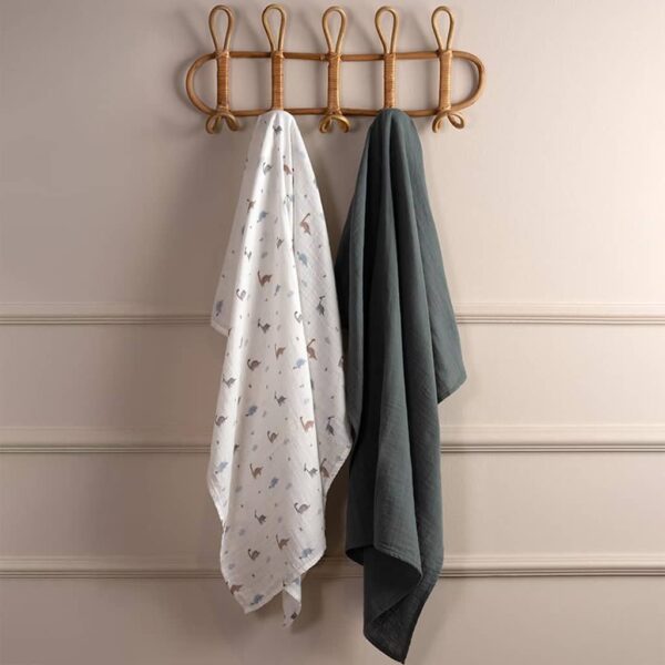 Funnababy Dinosaurus Blanket 2 Piece Set