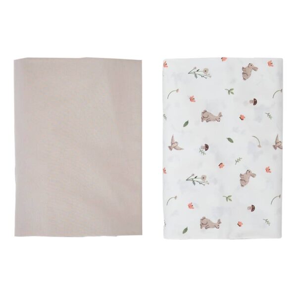Funnababy Grass Fitted Sheet 2 Piece Set