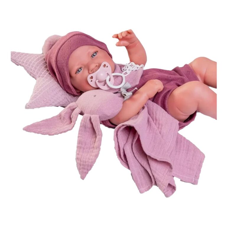 Roma Antonio Juan Doll - Newborn With Comforter and Cushion - 42 cm