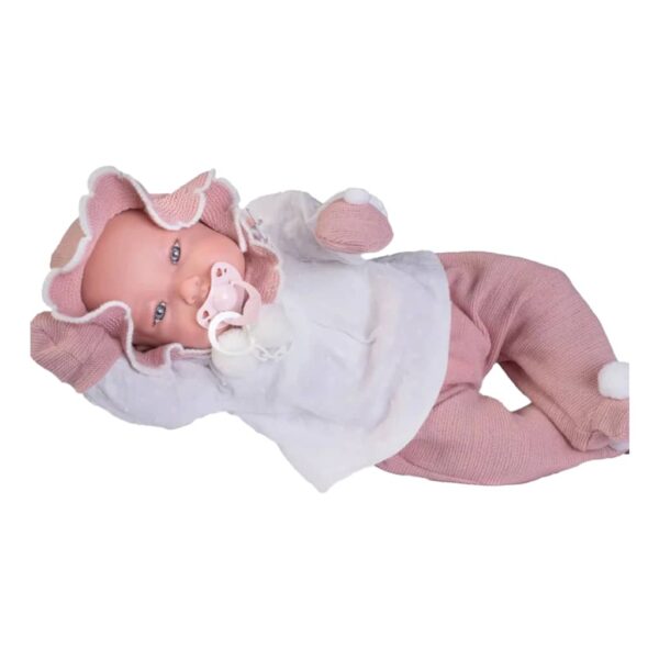 Roma Antonio Juan Doll - Reborn Alejandra With Bag - 52 cm