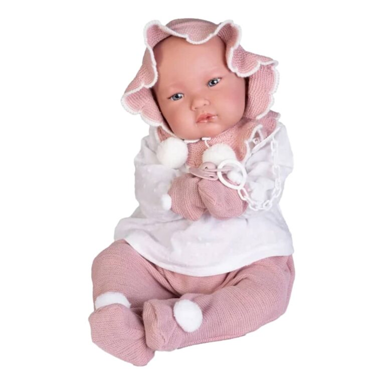 Roma Antonio Juan Doll - Reborn Alejandra With Bag - 52 cm