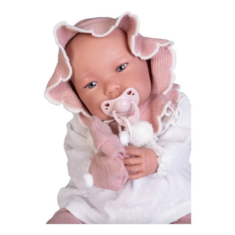 Roma Antonio Juan Doll - Reborn Alejandra With Bag - 52 cm