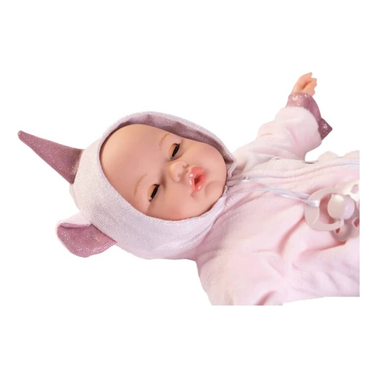 Roma Antonio Juan Doll - Bimba Unicorn Crying Baby - 37 cm