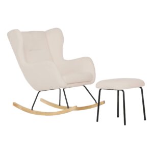 CuddleCo Marley Nursing Chair and Footstool