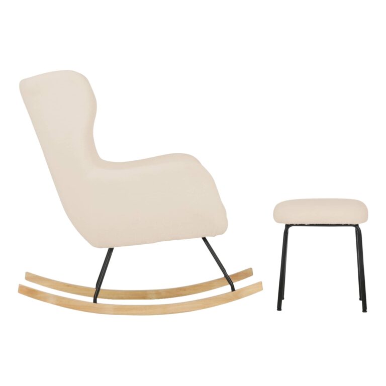 CuddleCo Marley Nursing Chair and Footstool