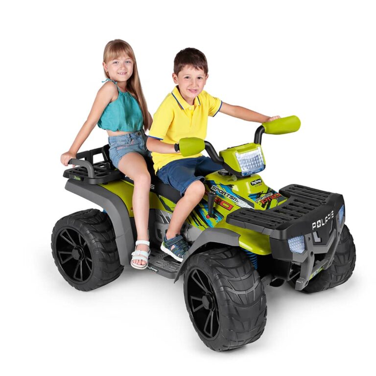Peg Perego Polaris Sportsman Pro Off-Road Vehicle - Citrus