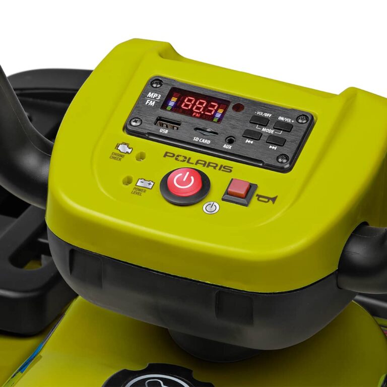 Peg Perego Polaris Sportsman Pro Off-Road Vehicle - Citrus