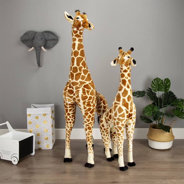 CuddleCo Standing Giraffe Stuffed Animal