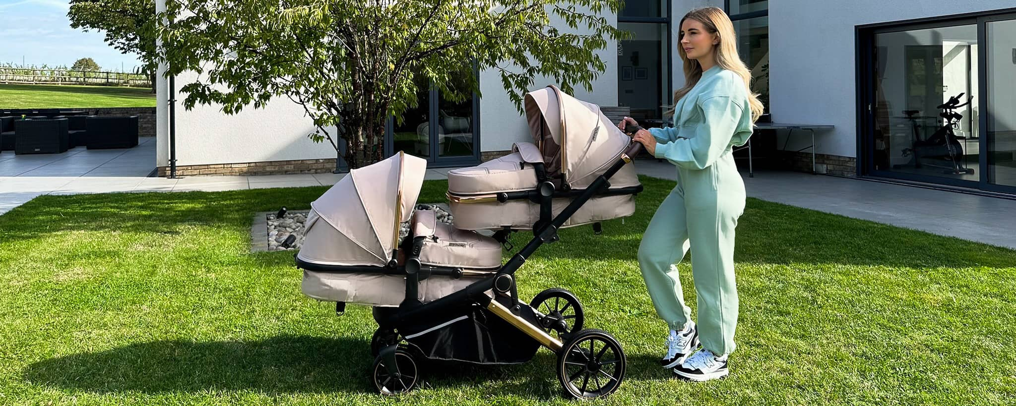 My Babiie MB33 Tandem Pushchair
