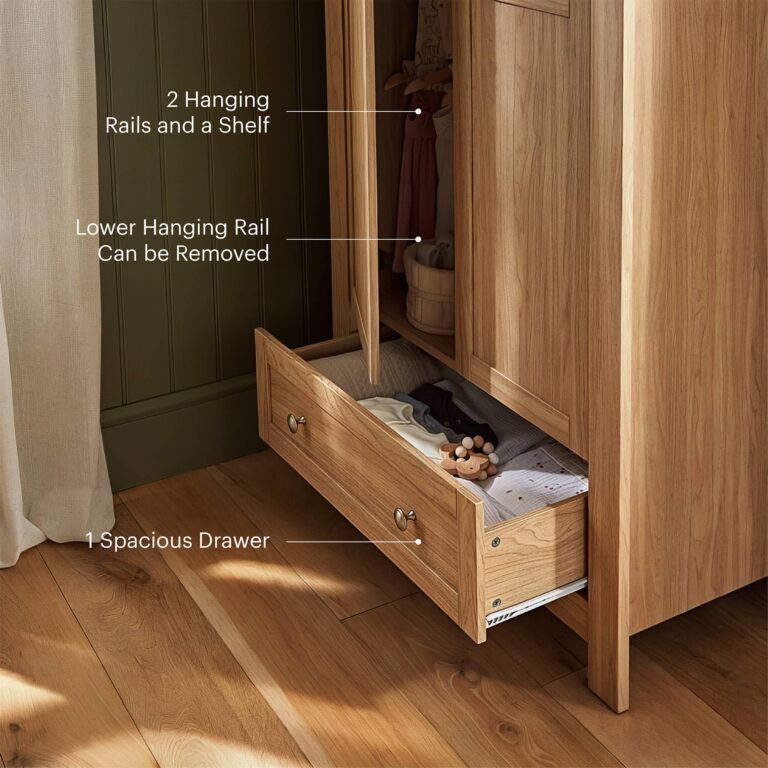 CuddleCo Burford Wardrobe