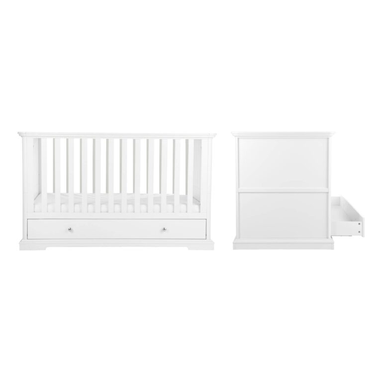 CuddleCo Beaumont Cot Bed - White
